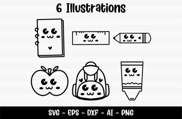 Download School Kawaii Pack - Premium Resources