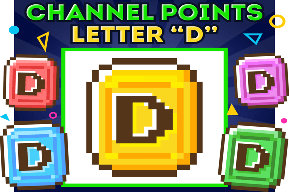 Download 5 "D" Channel Points Twitch | Twitch Rewards, Points Emotes, Badges Twitch - Twitch Collection