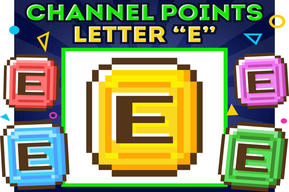 Download 5 "E" Channel Points Twitch | Twitch Rewards, Points Emotes, Badges Twitch - Twitch Collection