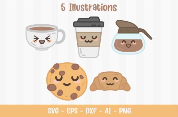 Download Coffee Kawaii Pack - Premium Resources