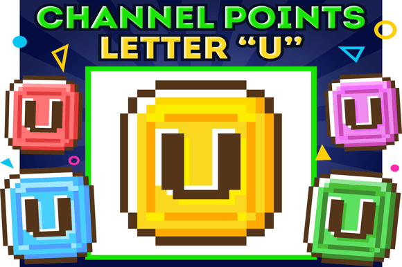 Download 5 "U" Channel Points Twitch | Twitch Rewards, Points Emotes, Badges Twitch - Twitch Collection